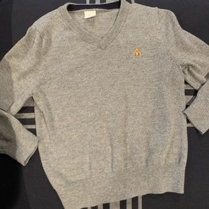 Baby Gap Gray V-Neck Sweater
